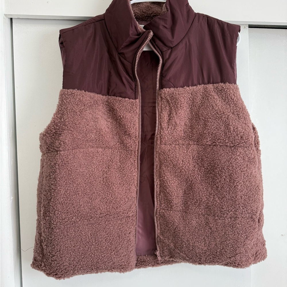 Staccato Mauve and Brown Vest